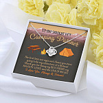 To My Smoking Hot Camping Partner Love Knot Pendant Necklaces - Funny Camping Partner Gift To My Smoking Hot Camping Partner Love Knot Pendant Necklaces - Funny Camping Partner Gift