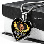 Personalized Photo It Broke Our Hearts To Lose You Heart Pendant Necklace - Memorial Pet Custom Photo Gift Personalized Photo It Broke Our Hearts To Lose You Heart Pendant Necklace - Memorial Pet Custom Photo Gift
