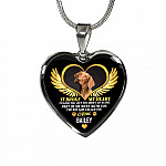 Personalized Photo It Broke Our Hearts To Lose You Heart Pendant Necklace - Memorial Pet Custom Photo Gift Personalized Photo It Broke Our Hearts To Lose You Heart Pendant Necklace - Memorial Pet Custom Photo Gift