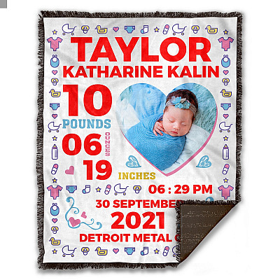 Woven Blanket - 50x60