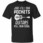 Jobs Fill Our Pocket Shirt, Black, Unisex T-Shirt