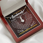 Personalized to My Smokin' Hot Soulmate the Day I Met You My Life Changed Alluring Pendant Necklace