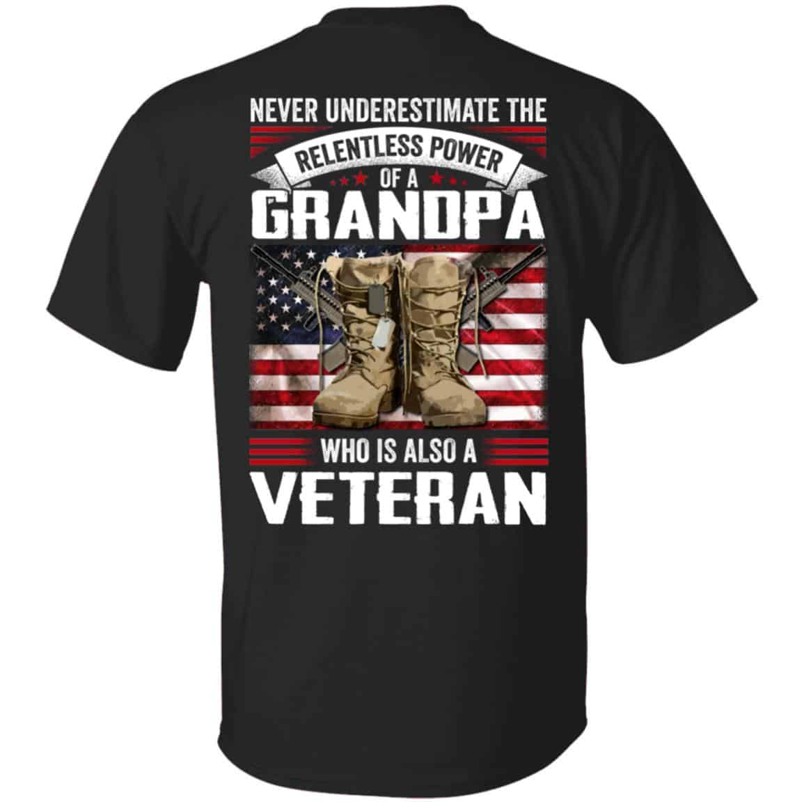 veteran grandpa shirt, Black, Unisex T-Shirt veteran grandpa shirt, Black, Unisex T-Shirt