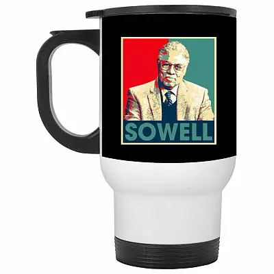 14 oz. White Travel Mug