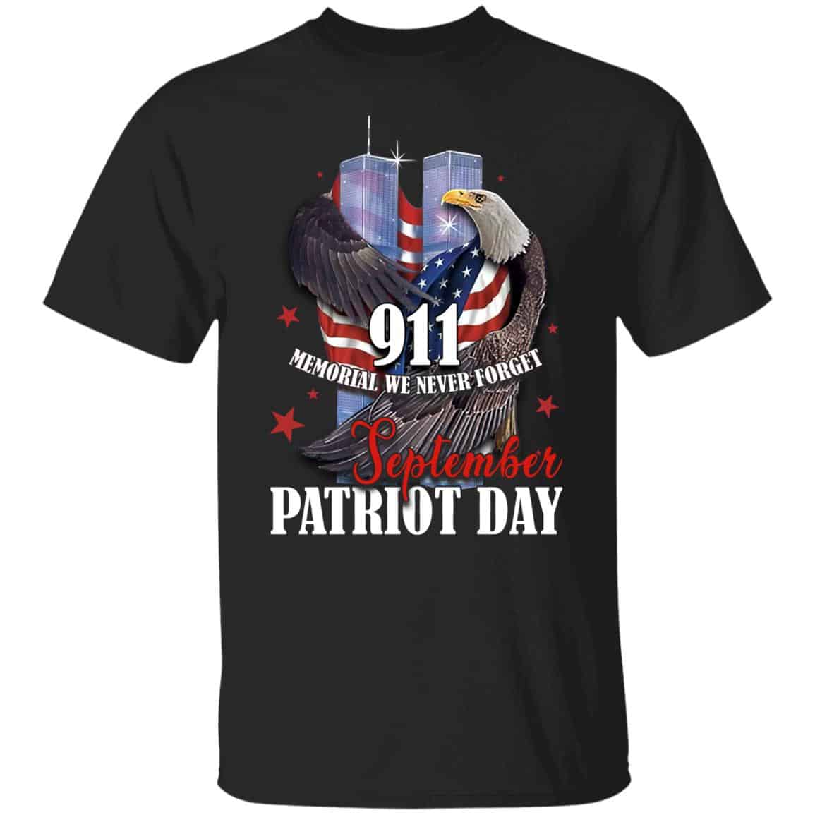 9/11 20th Anniversary Shirt, Black, Unisex T-Shirt 9/11 20th Anniversary Shirt, Black, Unisex T-Shirt