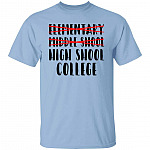 Middle School Graduation Tshirt, Light Blue, Unisex T-Shirt Middle School Graduation Tshirt, Light Blue, Unisex T-Shirt