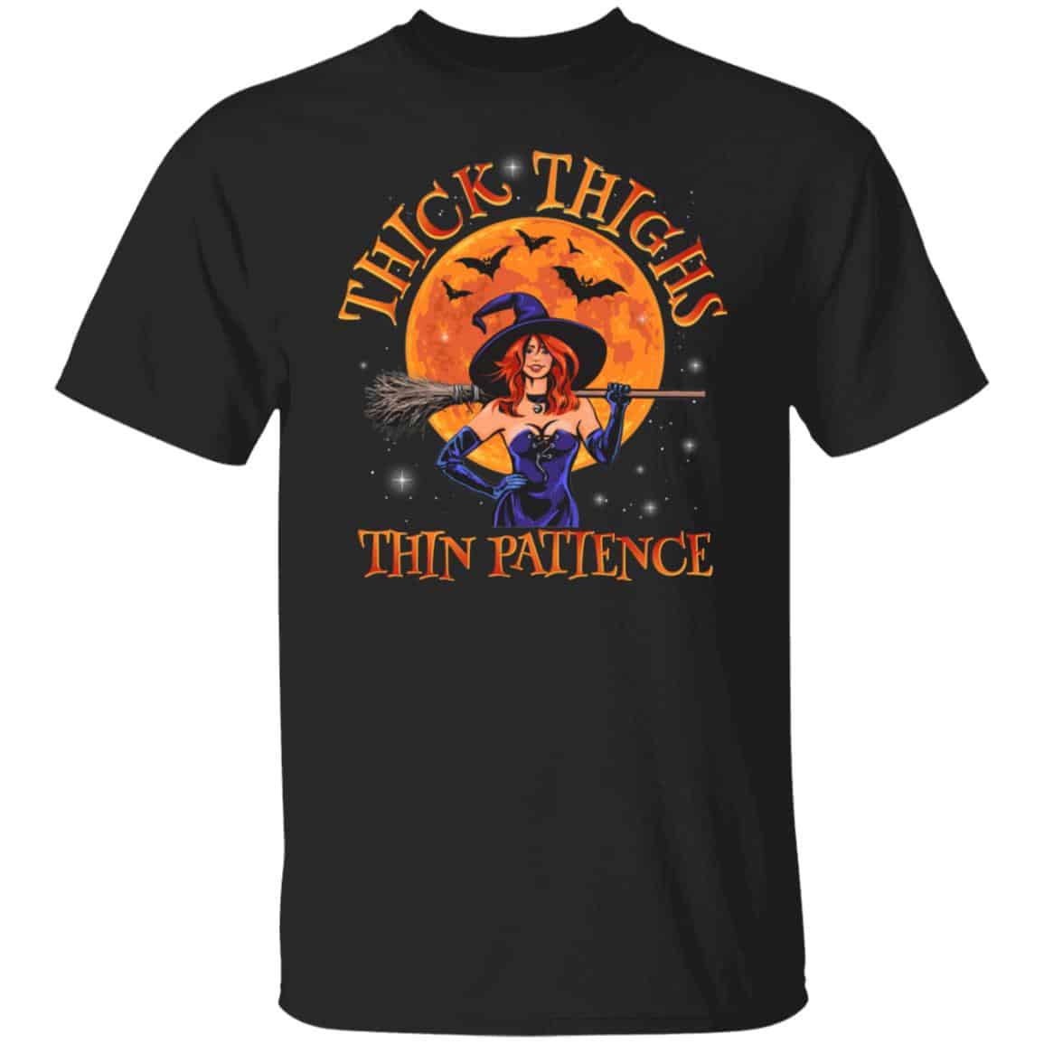 thick, Black, Unisex T-Shirt