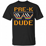 pre k dude shirt, Black, Youth T-Shirt