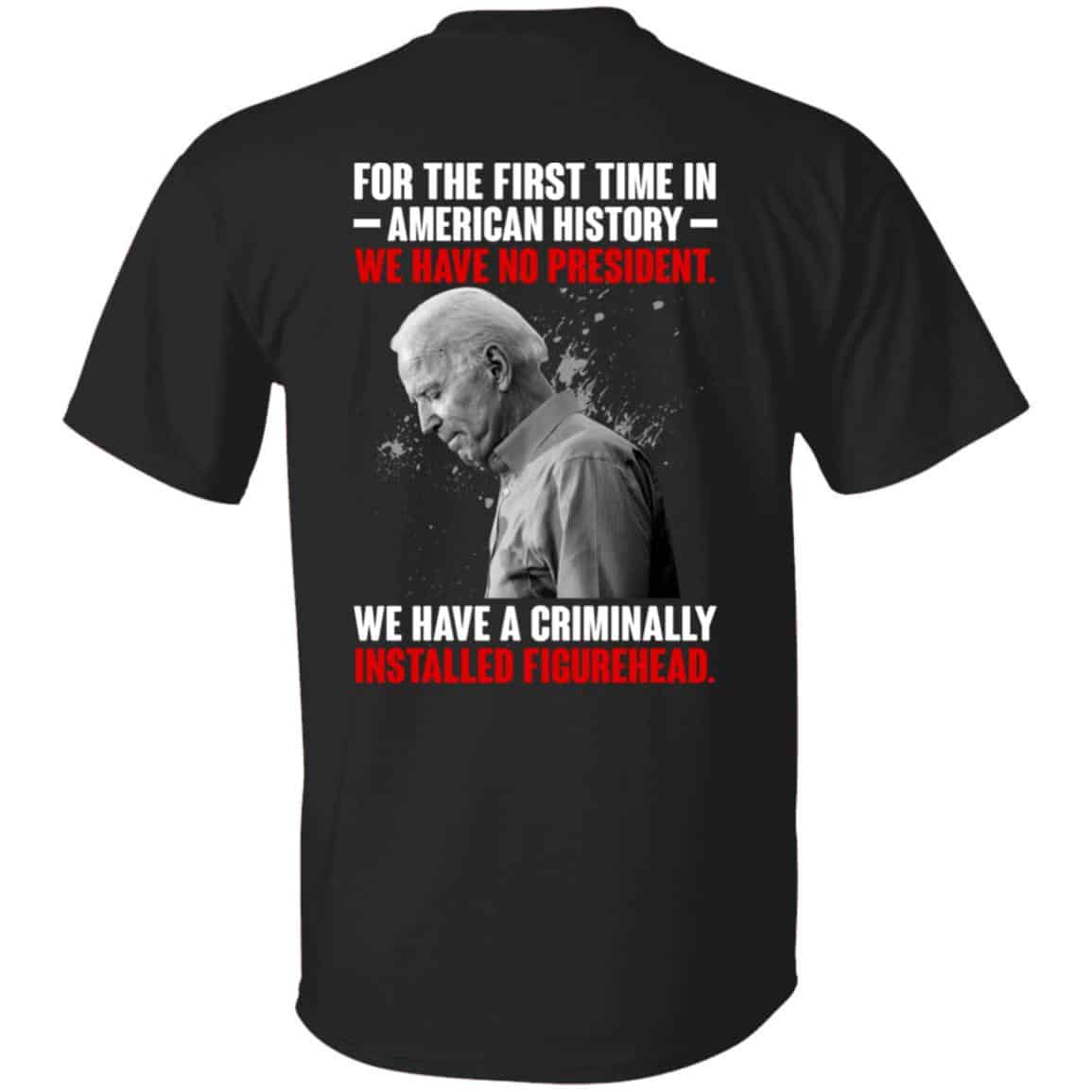 No President Shirt, Black, Unisex T-Shirt