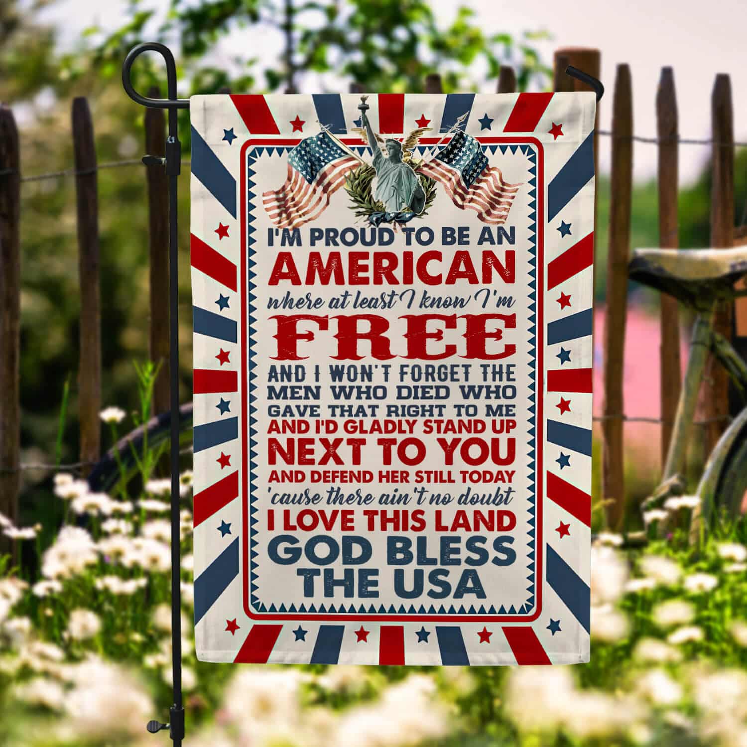 30x40 Garden Flag Mockup 6