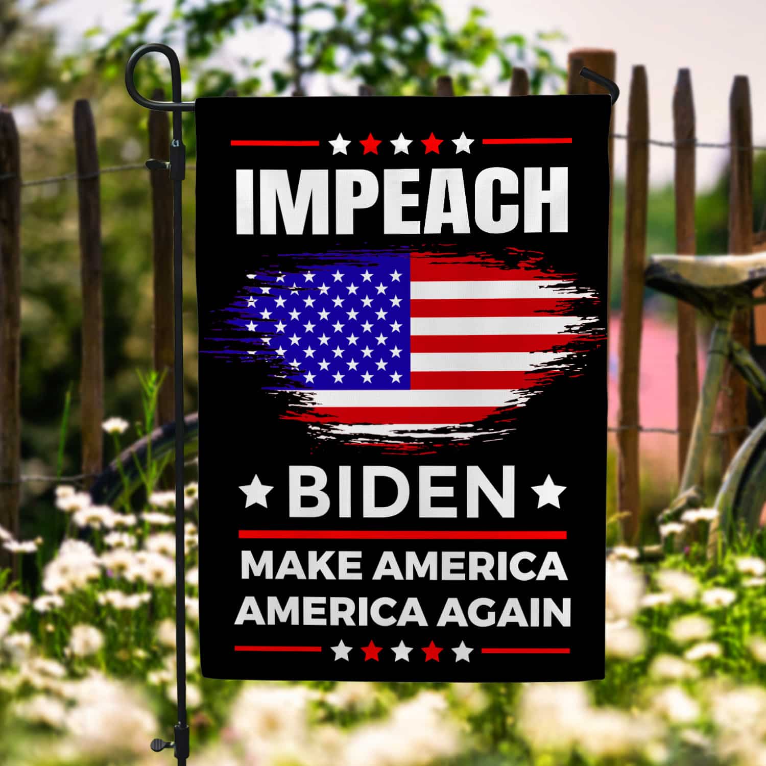 1KNG. Impeach Biden_30x40 Garden Flag Mockup 6