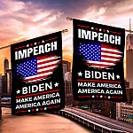 1KNG. Impeach Biden_30x40 House Flag Mockup 2 Side-2