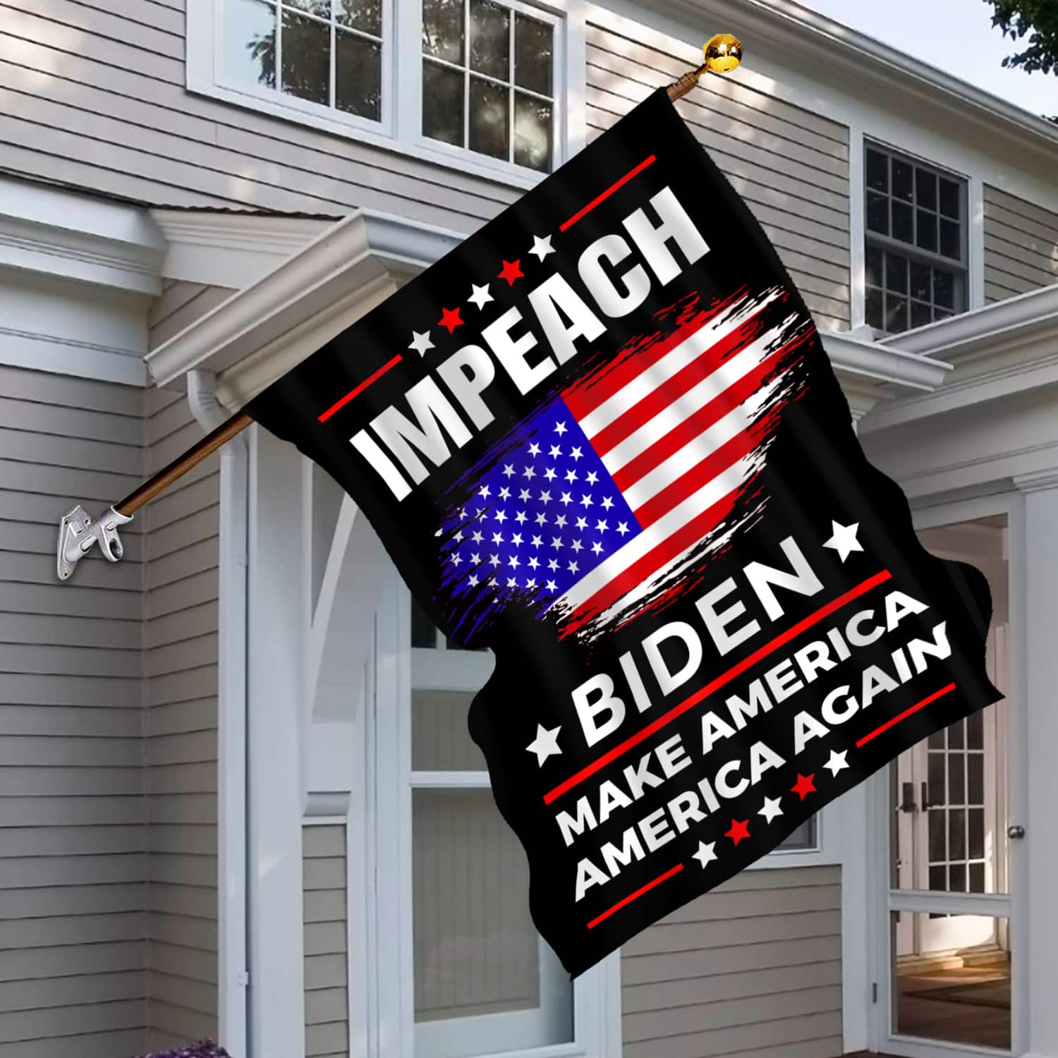 1KNG. Impeach Biden_30x40 House Flag Mockup 6