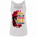 In The World Full Tank, White, Ladies Tank Top