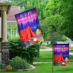 3KNG. Wander Lost 30x40 Garden & House Mockup 1