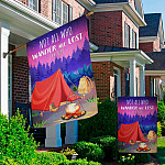 3KNG. Wander Lost 30x40 Garden & House Mockup 2