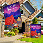 3KNG. Wander Lost 30x40 Garden & House Mockup 3