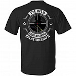 I'm Into Long Distance Relationnt Shirt, Black, Unisex T-Shirt