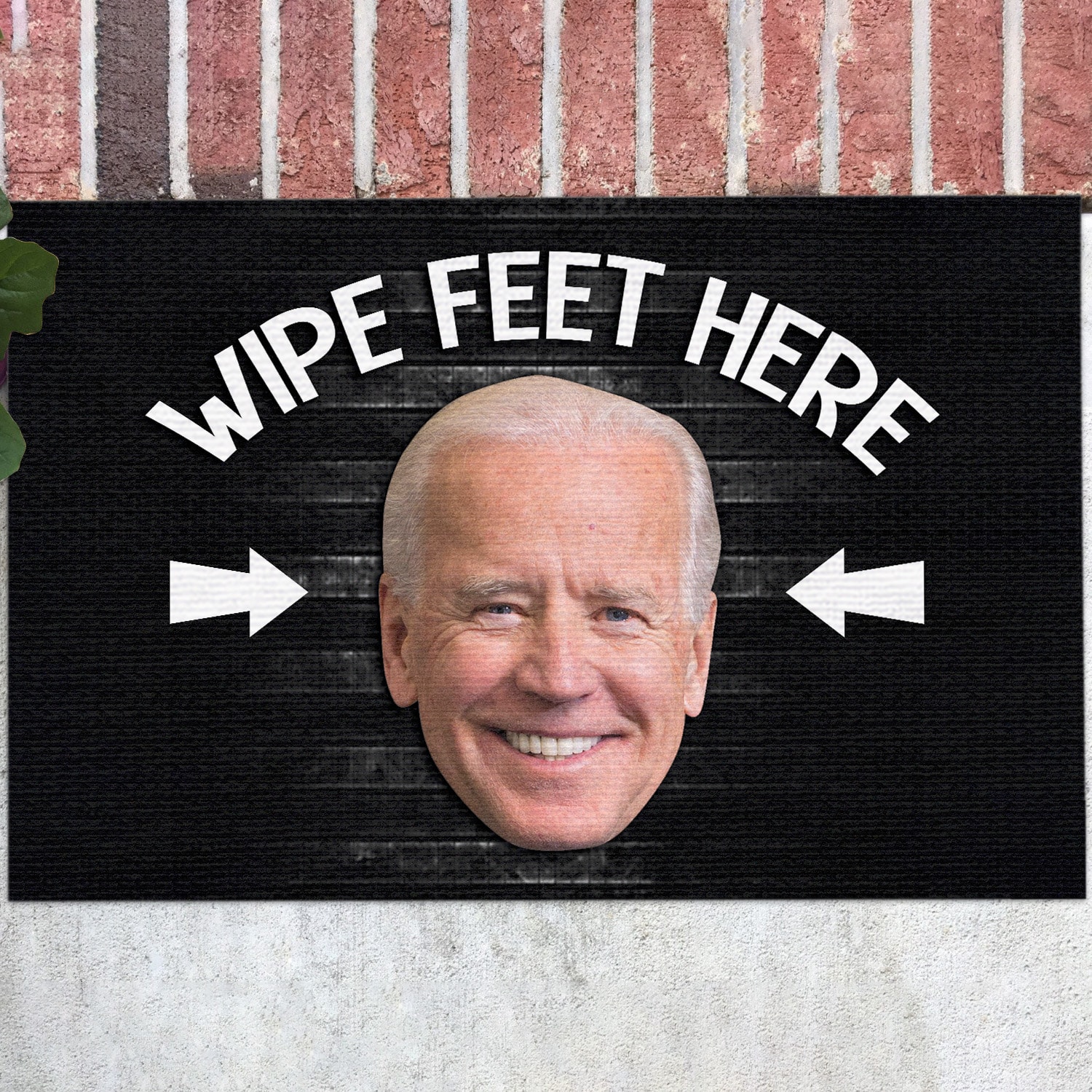 1UT UU TIEN. Wipe Feet Here Doormat mockup 12