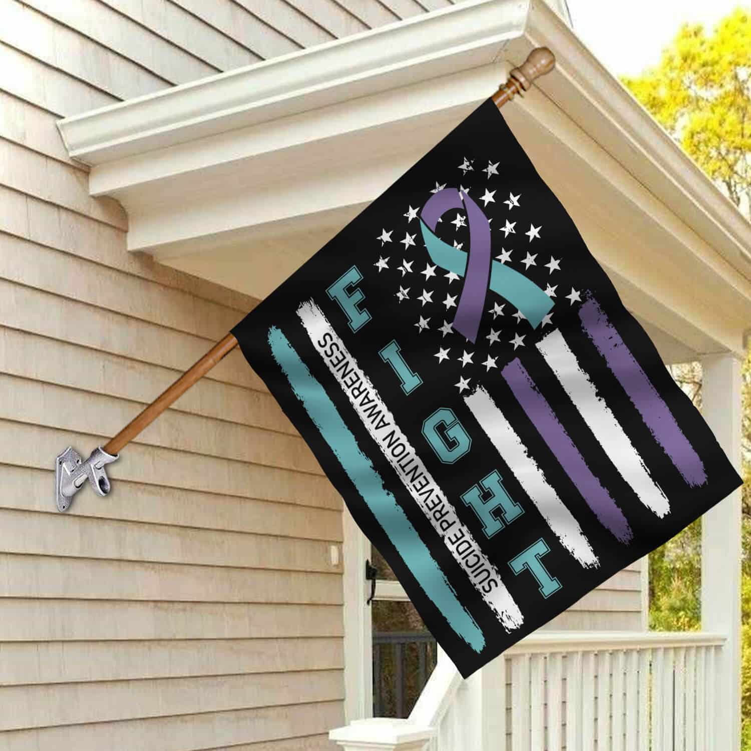 11HV. Sucide Flag -side 1-30x40png House Flag Mockup 2