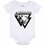 Shieldmaiden In Training Baby Onesie, White, Baby Onesie - 12 Month