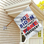 1MH. Joe Fake 30x40 House Flag Mockup 2