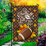 5TM. Football Fall-30x40 Garden Flag Mockup 1