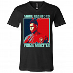 Make Rashford Prime Tshirt, Black, V-Neck T-Shirt