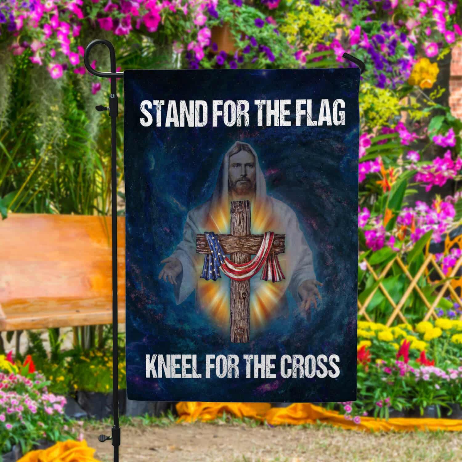 30x40 Garden Flag Mockup 4