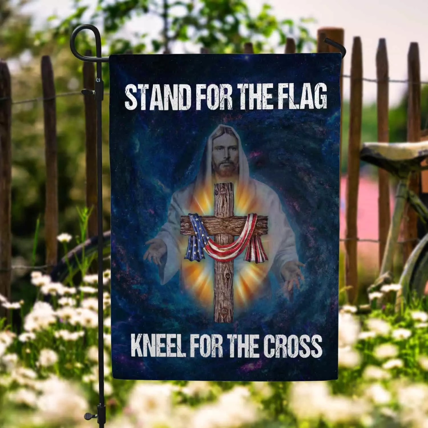 30x40 Garden Flag Mockup 6