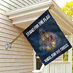 30x40 House Flag Mockup 2