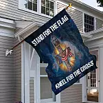 30x40 House Flag Mockup 6