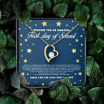 Wishing You an Amazing First Day of School Shine Like the Star Forever Love Pendant Back to School Necklace