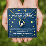 Wishing You an Amazing First Day of School Shine Like the Star Forever Love Pendant Back to School Necklace