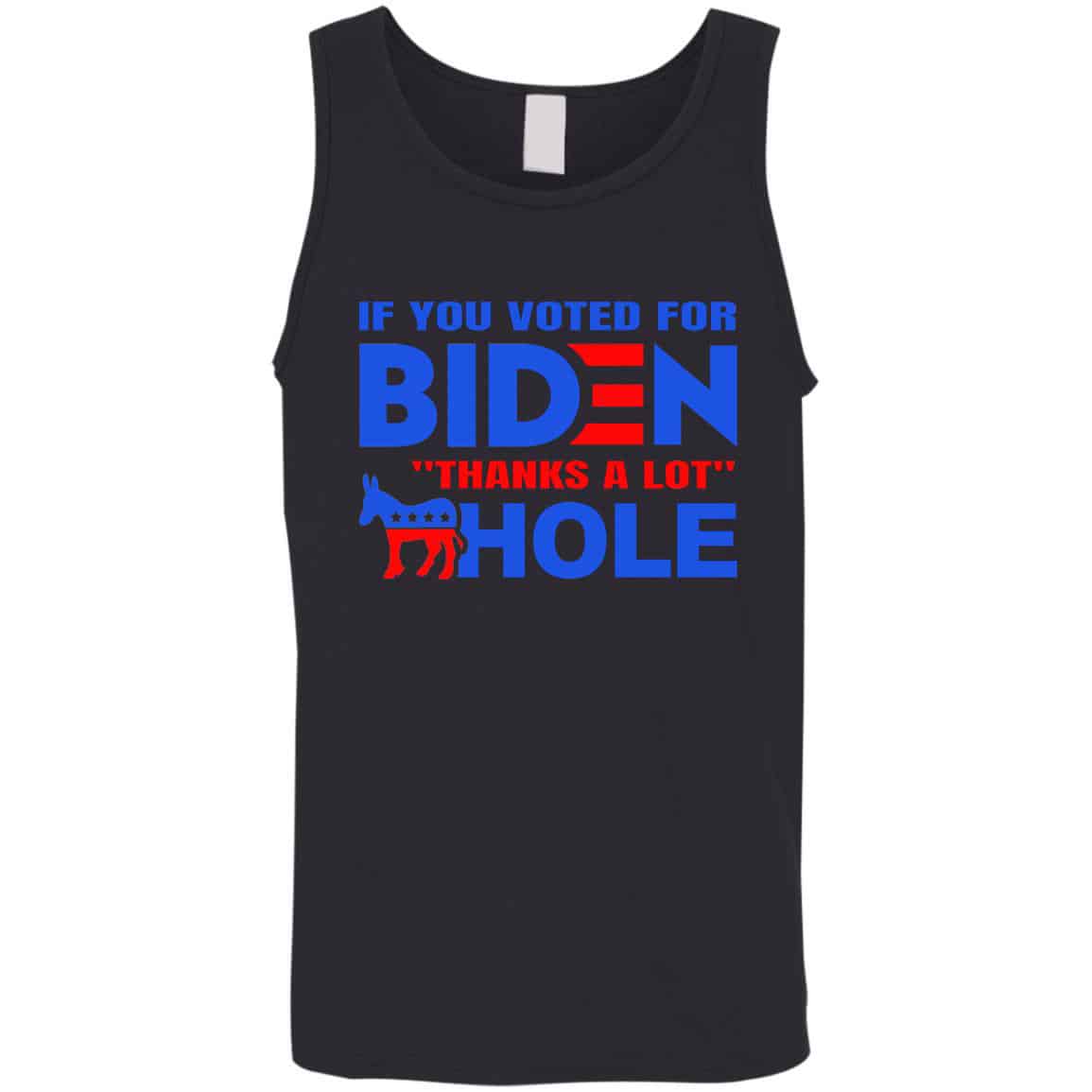 270721-071326-CubeBik-Image-797 If You Voted for Biden, Black, Unisex Tank Top