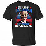 One Nation Under A Fraud With TyraShirt, Black, Unisex T-Shirt One Nation Under A Fraud With TyraShirt, Black, Unisex T-Shirt
