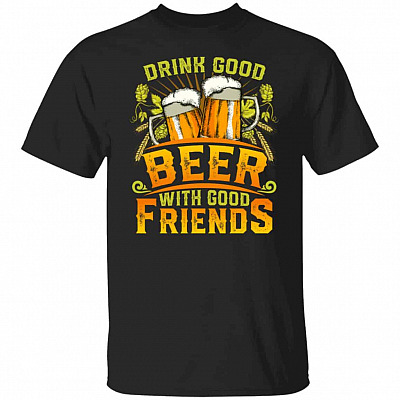 The Best Beers Are the Ones, Black, Unisex T-Shirt