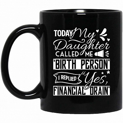 11 oz. Black Mug