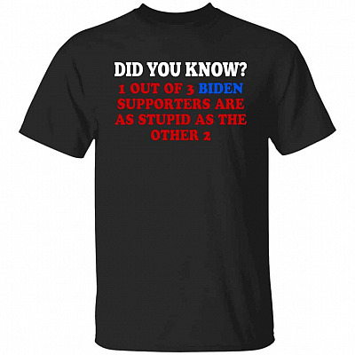 did you know shirt, Black, Unisex T-Shirt