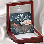 To My Smokin' Hot Wife The First Time Our Eyes Met I Love You Camping Love Knot Necklace To My Smokin' Hot Wife The First Time Our Eyes Met I Love You Camping Love Knot Necklace
