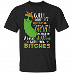 Pickle, Black, Unisex T-Shirt