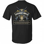 Assault Rifle A Political Termt Only, Black, Unisex T-Shirt