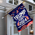 30x40 House Flag Mockup 6