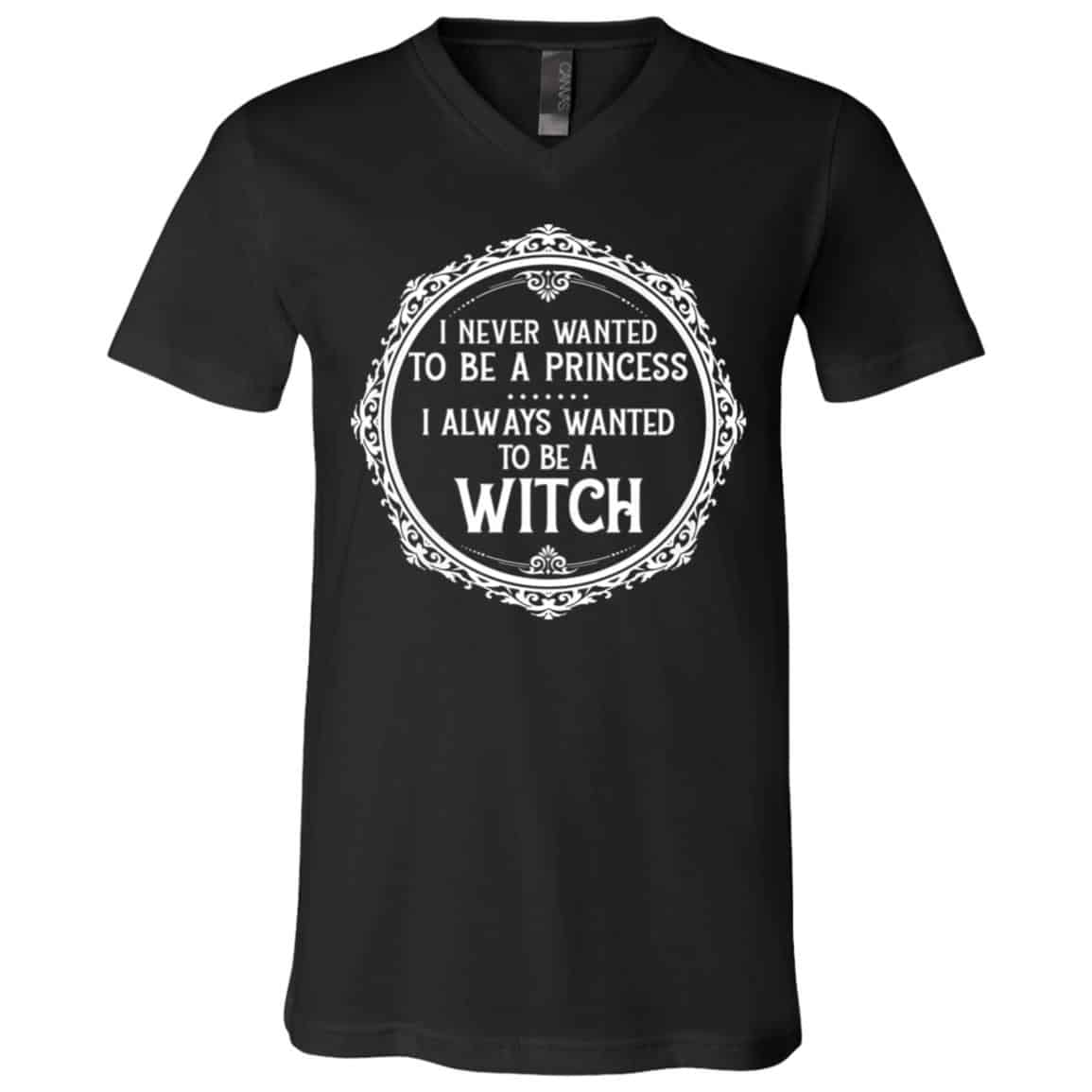 be a witch shirt, Black, V-Neck T-Shirt