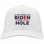 if you hat, White, Twill Cap