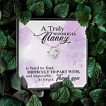 A Truly Wonderful Nanny Is Hard To Find Difficult To Part With Love Knot Necklace - Goodbye Nanny Gift A Truly Wonderful Nanny Is Hard To Find Difficult To Part With Love Knot Necklace - Goodbye Nanny Gift