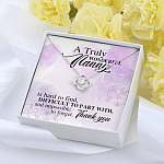A Truly Wonderful Nanny Is Hard To Find Difficult To Part With Love Knot Necklace - Goodbye Nanny Gift A Truly Wonderful Nanny Is Hard To Find Difficult To Part With Love Knot Necklace - Goodbye Nanny Gift