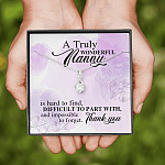 A Truly Wonderful Nanny Is Hard To Find Difficult To Part With Alluring Beauty Necklace - Goodbye Nanny Gift