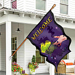 30x40 House Flag Mockup 7