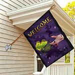 30x40 House Flag Mockup 2